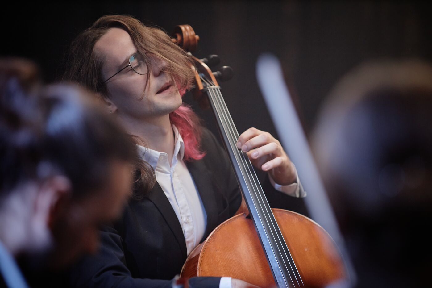 Junger Cellist
